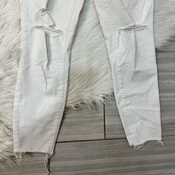 Vans White Distressed Skinny Jeans - Picture 9 of 14